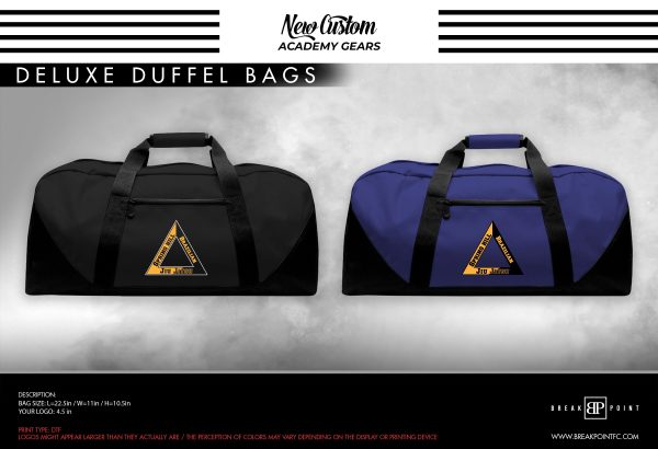 Spring Hill Jiu Jitsu Academy Deluxe Duffel Bags #1410 on Sale