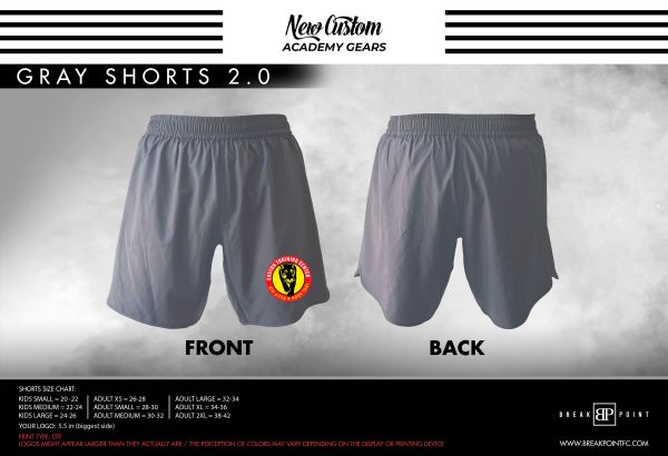 Easton Training Center Custom Shorts Grey 2.0 #642 Online