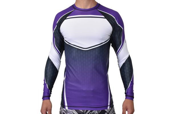 Matadero Jiu jitsu Academy Ranked Long Sleeve Rash Guards #1225 on Sale - Image 4