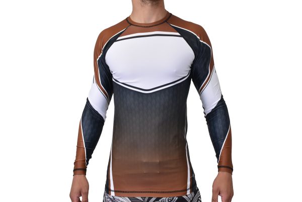 Matadero Jiu jitsu Academy Ranked Long Sleeve Rash Guards #1225 on Sale - Image 3