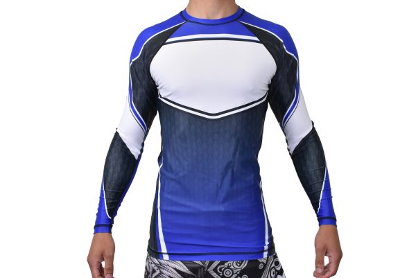CCA Judo Academy Ranked Long Sleeve Rash Guards #1026 B Sale - Image 5