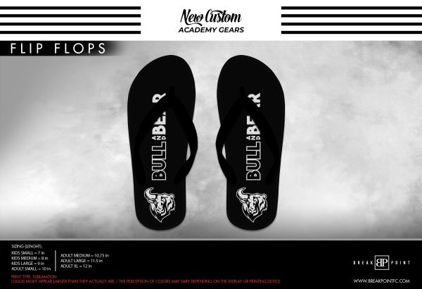 Bull and Bear Academy Flip Flops #1394 Hot on Sale