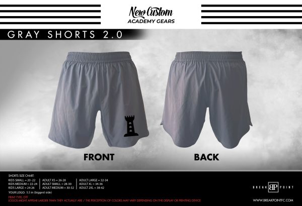 Renzo Gracie Spring Hill Custom Shorts Grey 2.0 #1363 C For Discount