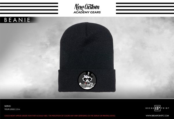 Black Tie BJJ Colorado Academy Beanies #638 E on Sale