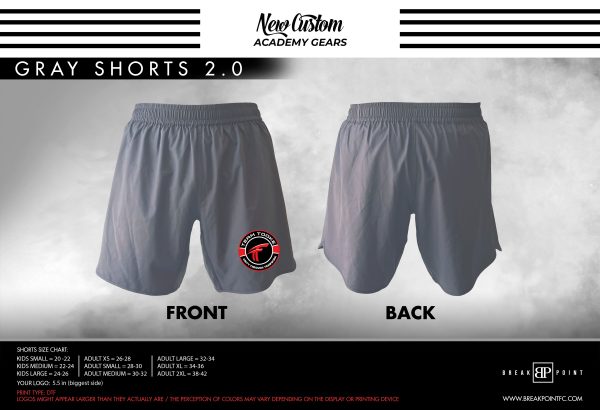 Team Tooke Cypress Custom Shorts Grey 2.0 #412 For Sale