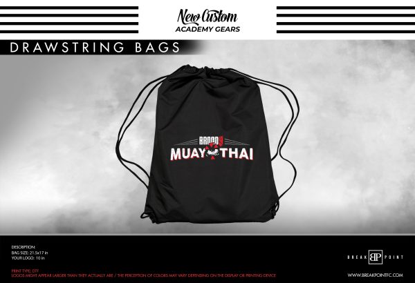 Brood 9 Martial Arts Academy Drawstring Bags #1391 For Sale