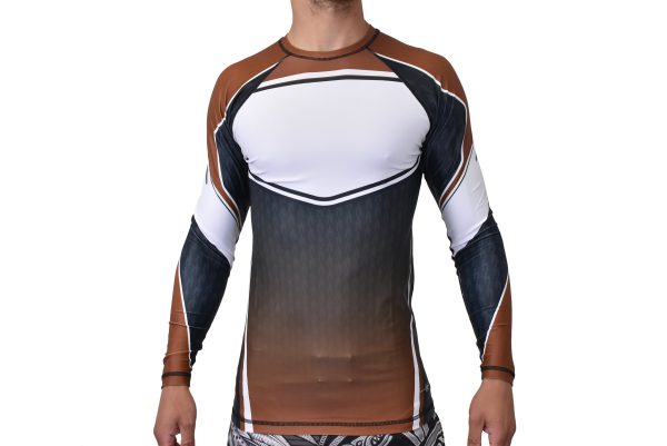 CCA Judo Academy Ranked Long Sleeve Rash Guards #1026 B Sale - Image 3