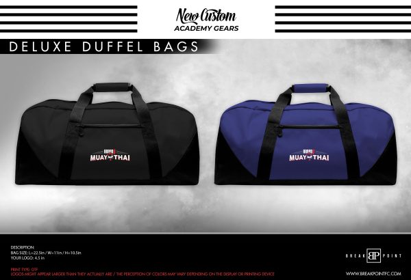 Brood 9 Martial Arts Academy Deluxe Duffel Bags #1391 B Online Hot Sale