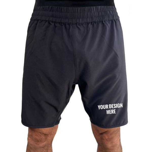 Total Jiu Jitsu All Black Custom Shorts 2.0 #715 Discount - Image 2