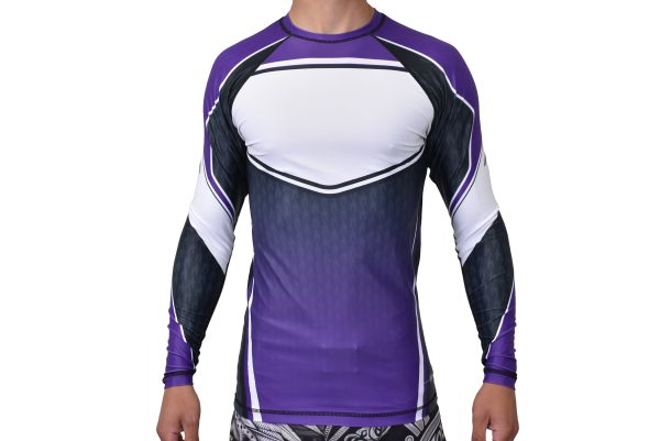 CCA Judo Academy Ranked Long Sleeve Rash Guards #1026 B Sale - Image 4
