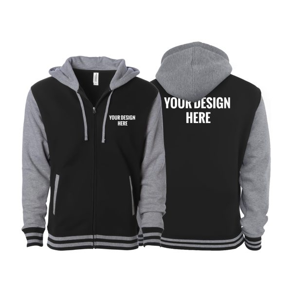 Bill Henry BJJ Academy Varsity Zip-Up Hoodie #1401 A Online Hot Sale - Image 2