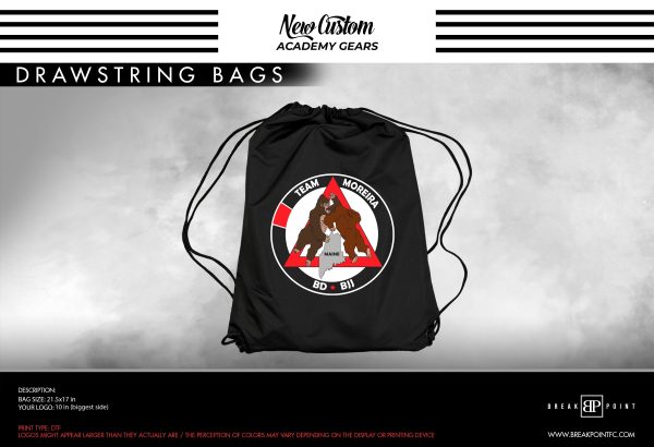Brooks Doran BJJ Design Academy Drawstring Gi Bag #315 Online now
