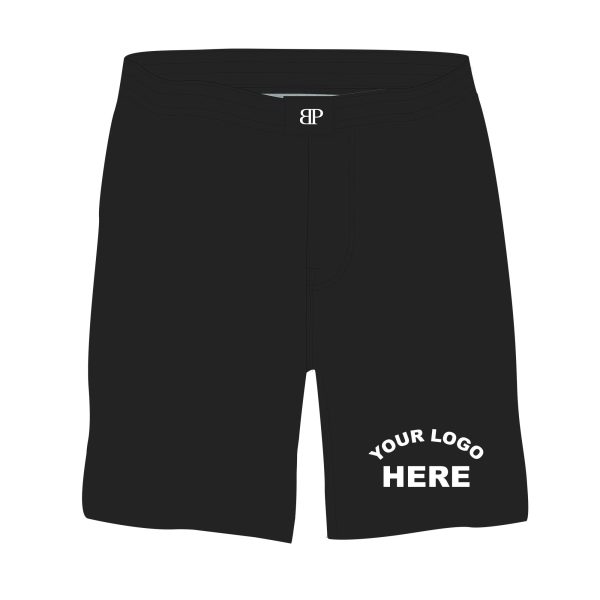 Bill Henry BJJ All Black Custom Shorts #1401 Online - Image 2