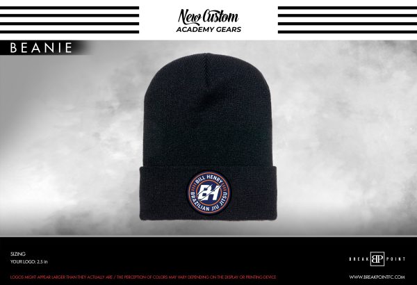 Bill Henry BJJ Academy Beanies #1401 Discount
