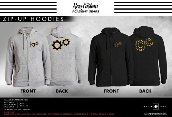 Amag Colorado Academy Zip-Up Hoodie #1222 D Hot on Sale