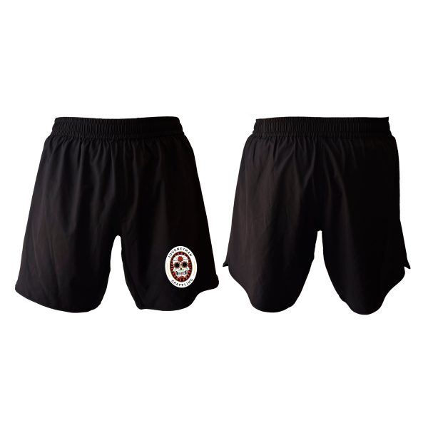 Journeyman Grappling All Black Custom Shorts 2.0 #8011 For Sale