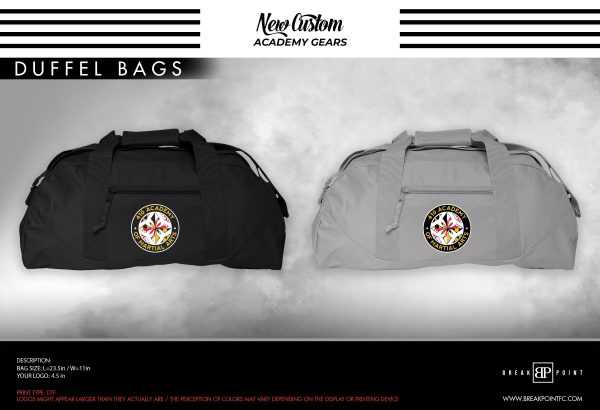 410 Academy of Martial Arts Academy Duffel Bags #1183 For Sale