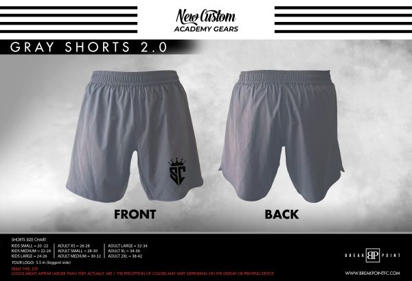 Strangle Cartel Custom Shorts Grey 2.0 #958 Online now