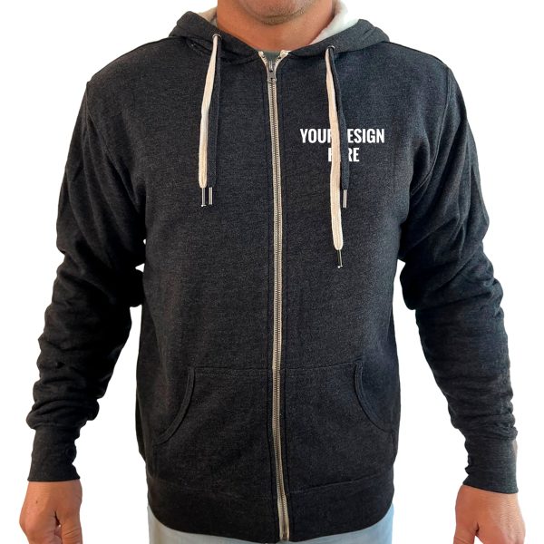 11th Dimension BJJ Academy Sherpa Lined Zip-Up Hoodie #792 A Supply - Image 4
