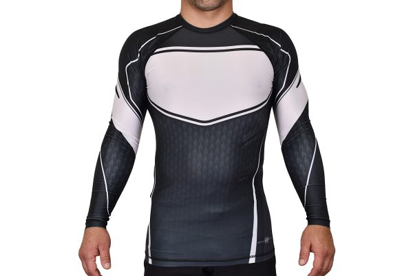 New Breed Academy Rash Guards Black White #1388 Cheap - Image 2