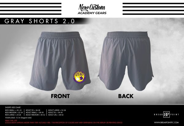 Let s Roll Custom Shorts Grey 2.0 #1033 on Sale