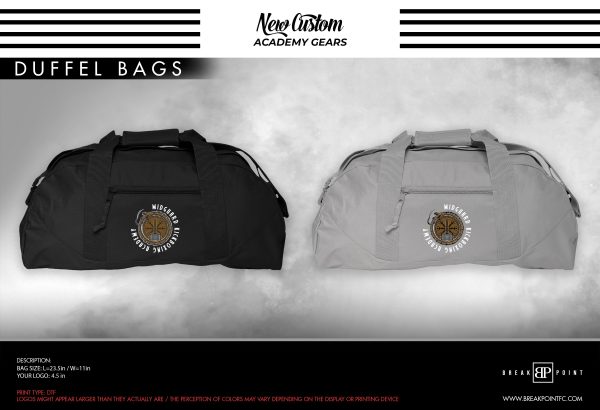 MidGuard Kickboxing Academy Duffel Bags #1180 For Cheap