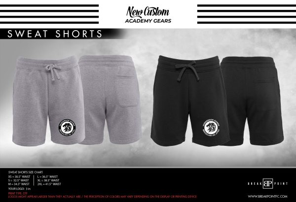 Vanderson Gomes Brazilian Jiu Jitsu Academy Sweat Shorts #1389 Fashion