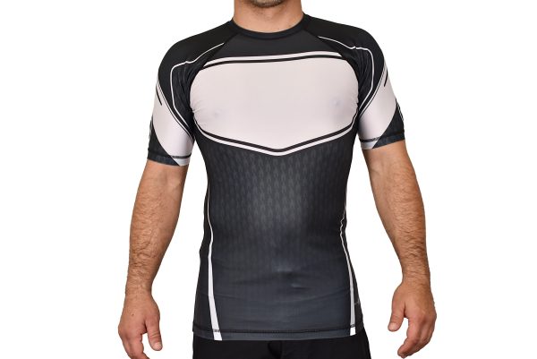 New Breed Academy Rash Guards Black White #1388 Cheap - Image 3