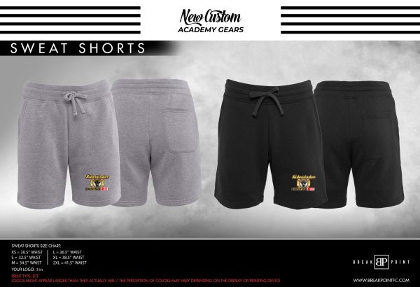 Sidewinder Jiu-Jitsu Academy Sweat Shorts #977 A Online Sale