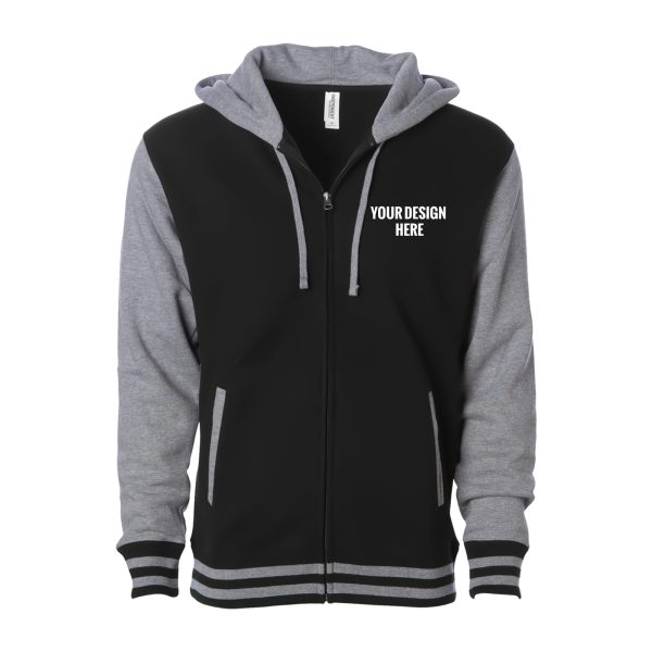 Lucambio Academy Varsity Zip-Up Hoodies #1386 B Cheap - Image 3