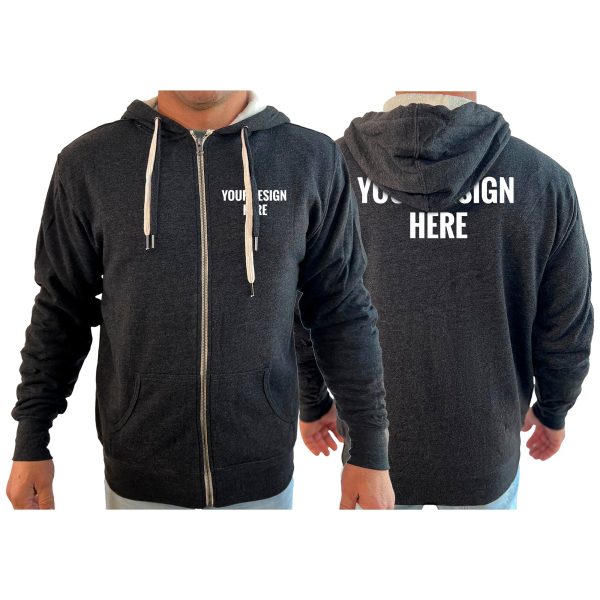 Jiyu Brazilian Jiujitsu and Fitness Academy Sherpa Lined Zip-Up Hoodie #534 B Sale - Image 3
